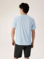 Arcteryx Camiseta Con Cuello Redondo Cormac Ss Hombre Alpine Blue (2)