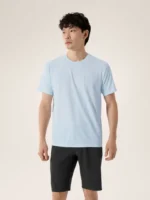 Arcteryx Camiseta Con Cuello Redondo Cormac Ss Hombre Alpine Blue (6)