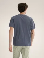 Arcteryx Camiseta Con Cuello Redondo Cormac Ss Hombre Dk Stratus (2)
