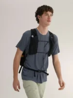 Arcteryx Camiseta Con Cuello Redondo Cormac Ss Hombre Dk Stratus (4)
