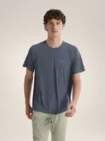 Arcteryx Camiseta Con Cuello Redondo Cormac Ss Hombre Dk Stratus (5)