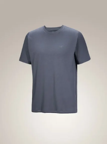 Arcteryx Camiseta Con Cuello Redondo Cormac Ss Hombre Dk Stratus (6)