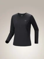 Arcteryx Camiseta Con Cuello Redondo Sunna LS Mujer (7)