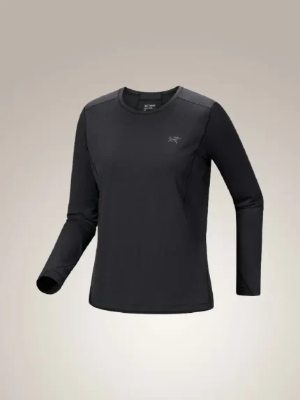 Arcteryx Camiseta Con Cuello Redondo Sunna LS Mujer (7)