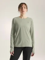 Arcteryx Camiseta Con Cuello Redondo Sunna LS Mujer Habitat (5)