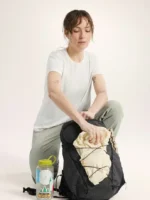 Arcteryx Camiseta Con Cuello Redondo Sunna Ss Mujer (3)