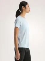 Arcteryx Camiseta Con Cuello Redondo Sunna Ss Mujer Alpine Blue (1)