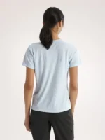 Arcteryx Camiseta Con Cuello Redondo Sunna Ss Mujer Alpine Blue (2)