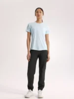 Arcteryx Camiseta Con Cuello Redondo Sunna Ss Mujer Alpine Blue (3)