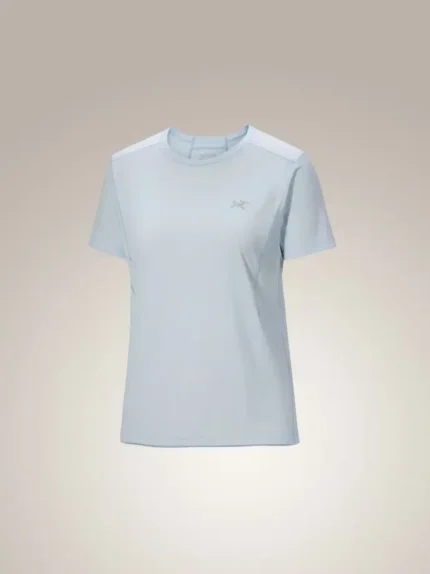 Arcteryx Camiseta Con Cuello Redondo Sunna Ss Mujer Alpine Blue (6)