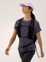 Arcteryx Camiseta Con Cuello Redondo Sunna Ss Mujer Moondrop (4)