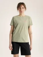 Arcteryx Camiseta Con Cuello Redondo Sunna Ss Speed Bird Mujer (5)