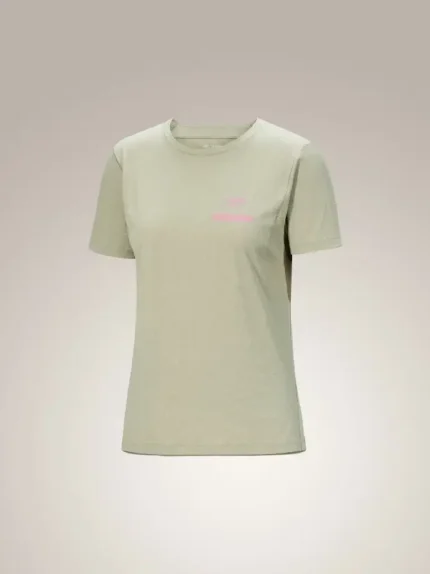 Arcteryx Camiseta Con Cuello Redondo Sunna Ss Speed Bird Mujer (6)