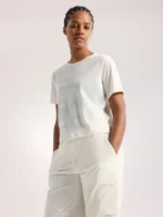 Arcteryx Camiseta Corta Sunna Speed Bird Mujer Arctic Silk (4)