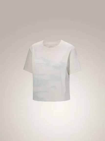 Arcteryx Camiseta Corta Sunna Speed Bird Mujer Arctic Silk (6)