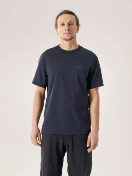 Arcteryx Camiseta Manga Corta Kragg SL Cotton Hombre Black Sapphire (5)