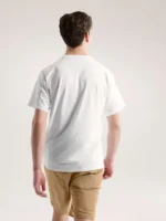 Arcteryx Camiseta Manga Corta Kragg SL Cotton Hombre White Light (2)