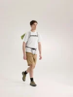 Arcteryx Camiseta Manga Corta Kragg SL Cotton Hombre White Light (3)