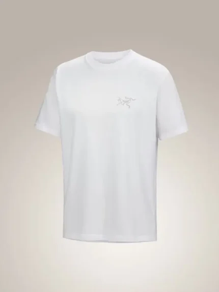 Arcteryx Camiseta Manga Corta Kragg SL Cotton Hombre White Light (6)