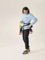 Arcteryx Camiseta Manga Larga Kragg SL Cotton Archaeopteryx Mosaico Hombre Alpine Blue Moondrop (4)