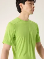 Arcteryx Camiseta de Manga Corta Ionia Merino Wool Hombre Mantis (4)