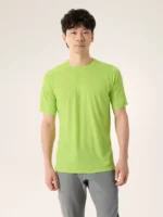 Arcteryx Camiseta de Manga Corta Ionia Merino Wool Hombre Mantis (5)