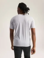 Arcteryx Camiseta de Manga Corta Ionia Merino Wool Hombre Solitude Heather (2)