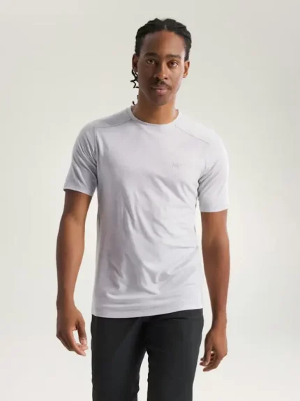 Arcteryx Camiseta de Manga Corta Ionia Merino Wool Hombre Solitude Heather (5)