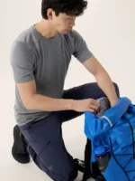 Arcteryx Camiseta de Manga Corta Ionia Merino Wool Hombre Void (6)