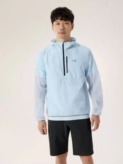 Arcteryx Chaqueta Con Capucha Y Media Cremallera Ossa Hombre Alpine Blue (7)