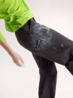 Arcteryx Pantalón Del Algodón Y Pernera Ancha Clarkia Mujer Black (1)