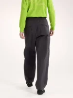 Arcteryx Pantalón Del Algodón Y Pernera Ancha Clarkia Mujer Black (3)