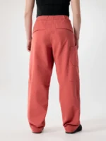 Arcteryx Pantalón Del Algodón Y Pernera Ancha Clarkia Mujer Stone Red (3)