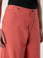 Arcteryx Pantalón Del Algodón Y Pernera Ancha Clarkia Mujer Stone Red (4)