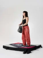 Arcteryx Pantalón Del Algodón Y Pernera Ancha Clarkia Mujer Stone Red (5)