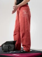 Arcteryx Pantalón Del Algodón Y Pernera Ancha Clarkia Mujer Stone Red (6)