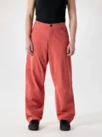Arcteryx Pantalón Del Algodón Y Pernera Ancha Clarkia Mujer Stone Red (7)