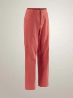 Arcteryx Pantalón Del Algodón Y Pernera Ancha Clarkia Mujer Stone Red (8)